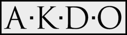A K D O trademark