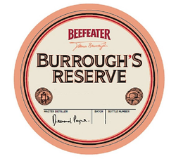 BEEFEATER JAMES BURROUGH BURROUGH'S RESERVE MASTER DISTILLER BATCH BOTTLE NUMBER trademark