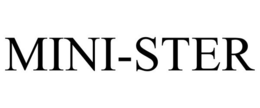 MINI-STER trademark