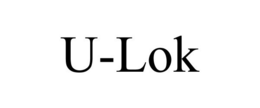 U-LOK trademark