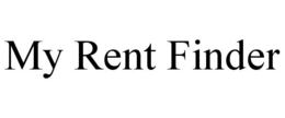 MY RENT FINDER trademark