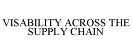 VISIBILITY ACROSS THE SUPPLY CHAIN trademark