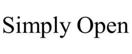 SIMPLY OPEN trademark