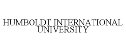 HUMBOLDT INTERNATIONAL UNIVERSITY trademark