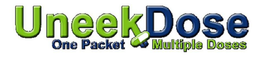 UNEEKDOSE ONE PACKET MULTIPLE DOSES trademark
