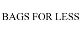 BAGS FOR LESS trademark