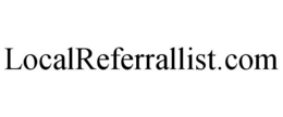 LOCALREFERRALLIST.COM trademark
