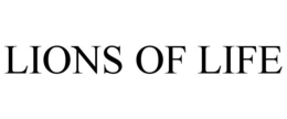 LIONS OF LIFE trademark