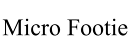MICRO FOOTIE trademark