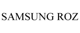 SAMSUNG ROZ trademark