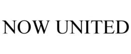 NOW UNITED trademark