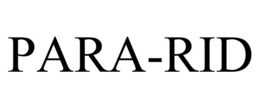 PARA-RID trademark