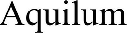AQUILUM trademark