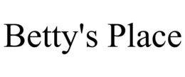 BETTY'S PLACE trademark