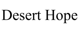 DESERT HOPE trademark