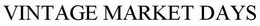 VINTAGE MARKET DAYS trademark