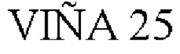 VIÑA 25 trademark