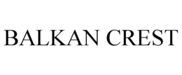 BALKAN CREST trademark