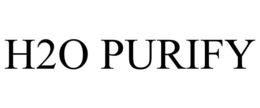 H2O PURIFY trademark