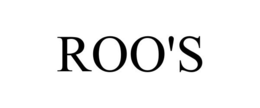 ROO'S trademark