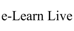 E-LEARN LIVE trademark
