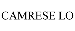 CAMRESE LO trademark