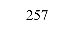 257 trademark