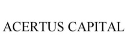 ACERTUS CAPITAL trademark