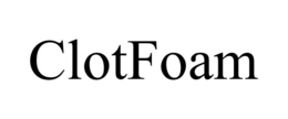 CLOTFOAM trademark