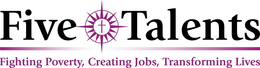 FIVE TALENTS FIGHTING POVERTY, CREATING JOBS, TRANSFORMING LIVES trademark
