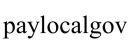 PAYLOCALGOV trademark