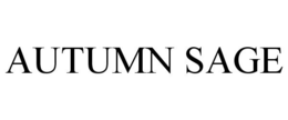 AUTUMN SAGE trademark