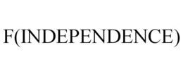 F(INDEPENDENCE) trademark