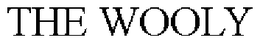 THE WOOLY trademark