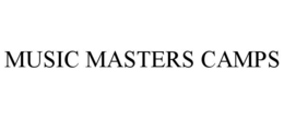 MUSIC MASTERS CAMPS trademark