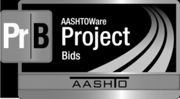 PR B AASHTOWARE PROJECT BIDS AASHTO trademark