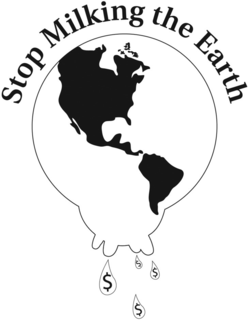 STOP MILKING THE EARTH trademark