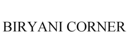 BIRYANI CORNER trademark