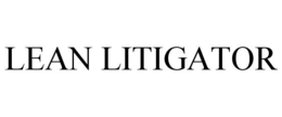LEAN LITIGATOR trademark
