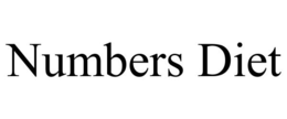NUMBERS DIET trademark
