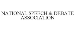 NATIONAL SPEECH & DEBATE ASSOCIATION trademark