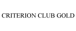 CRITERION CLUB GOLD trademark