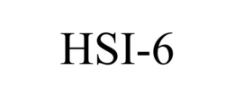 HSI-6 trademark