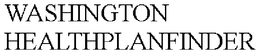 WASHINGTON HEALTHPLANFINDER trademark