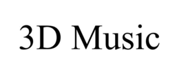 3D MUSIC trademark