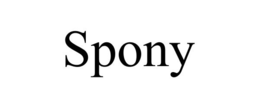 SPONY trademark
