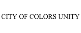 CITY OF COLORS UNITY trademark