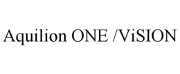 AQUILION ONE /VISION trademark