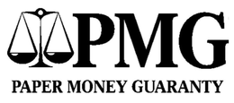 PMG PAPER MONEY GUARANTY trademark