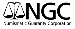 NGC NUMISMATIC GUARANTY CORPORATION trademark
